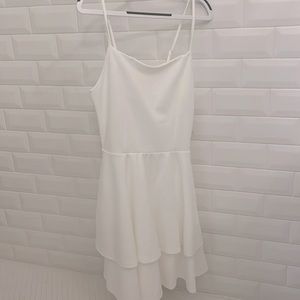 Altar’d State White Graduation Dress NWT